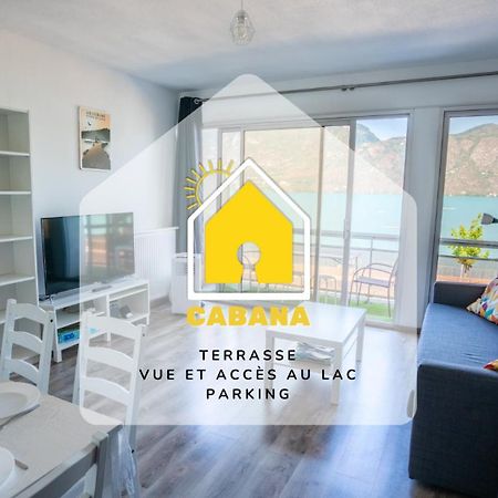 Cabana & Fenetre Sur Lac - Terrasse & Parking Tresserve Ngoại thất bức ảnh