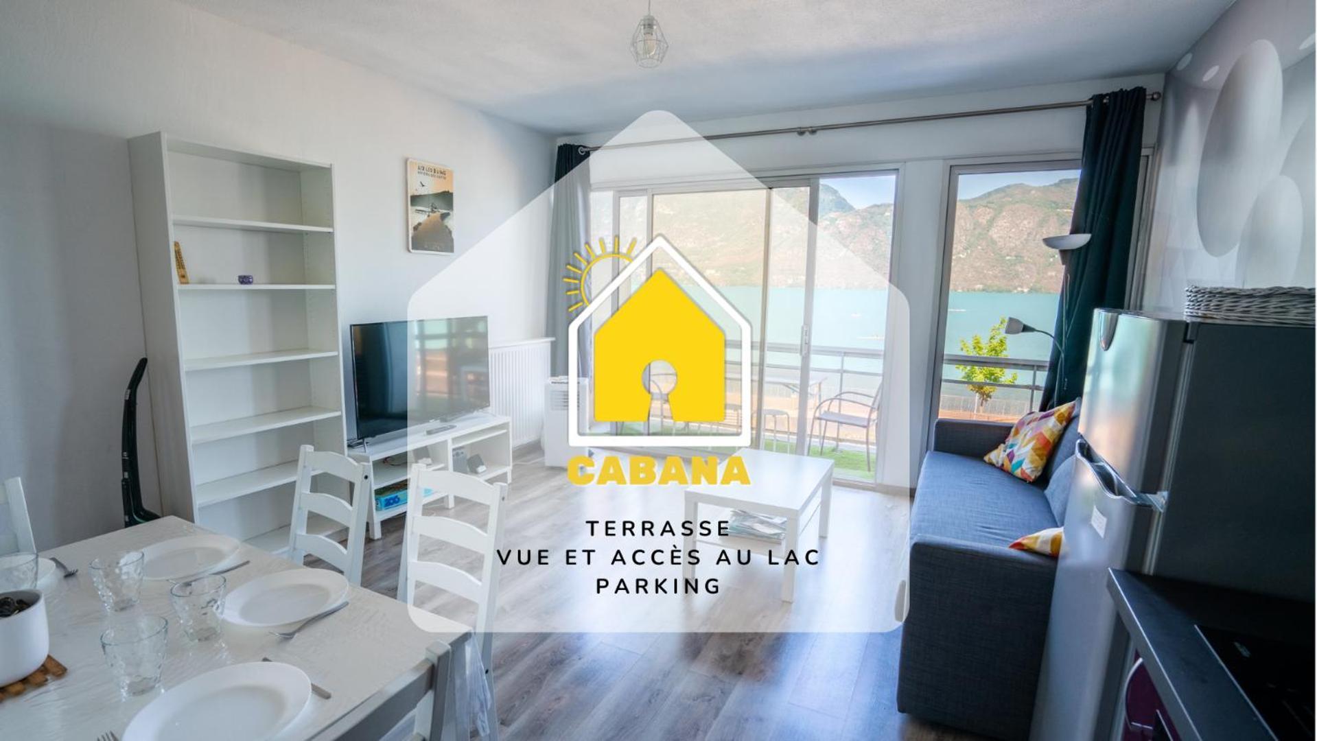 Cabana & Fenetre Sur Lac - Terrasse & Parking Tresserve Ngoại thất bức ảnh